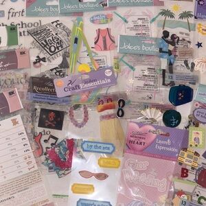 JOLEE’S Boutique Embellishments New 2000’s Craft Essentials Sticker Set